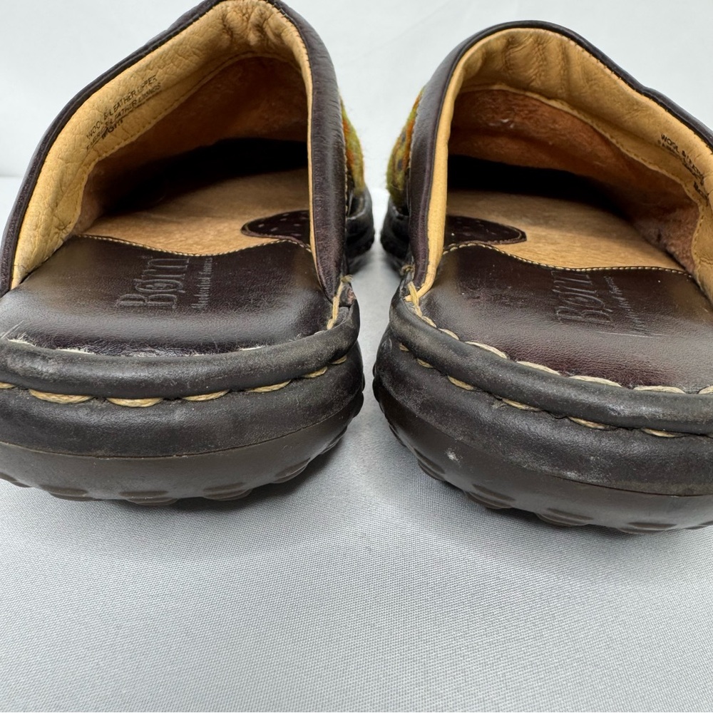 Born Southwest Carpet Slides Patterned Flats size 7 - Picture 5 of 6